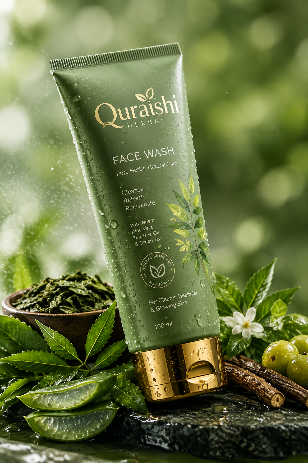 Facewash Side Angle